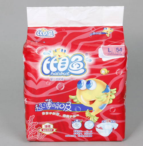 比目魚超薄瞬吸yinge紙尿褲L碼54片