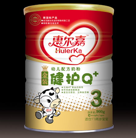 惠爾嘉金裝youe配方奶粉3段