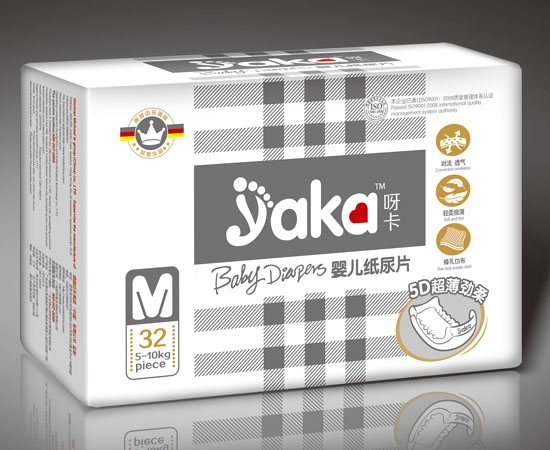 呀卡yinge紙尿片M碼32片