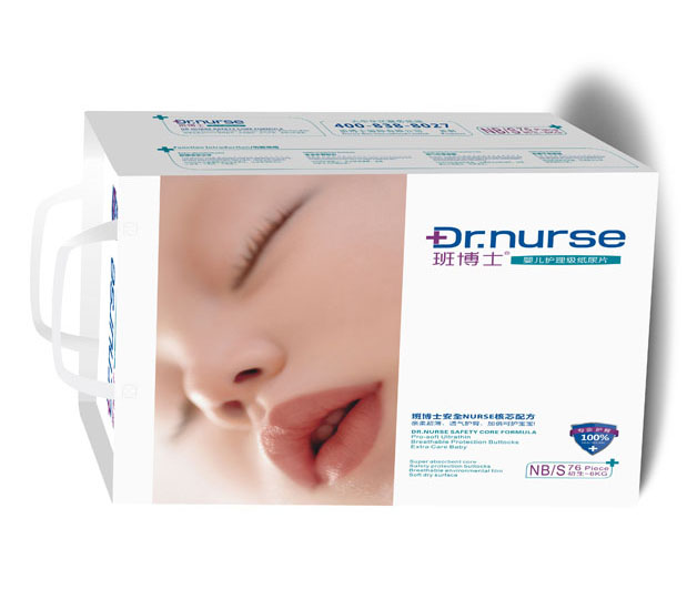 班博士yinge護(hù)理級紙尿片NB/S碼76片大包