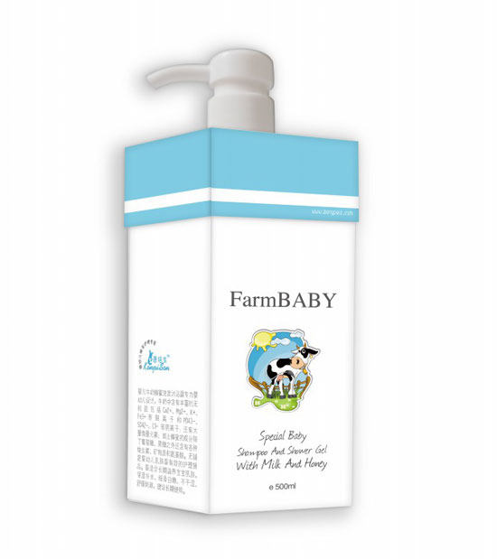 康培生yinge牛奶蜂蜜洗發(fā)沐浴露