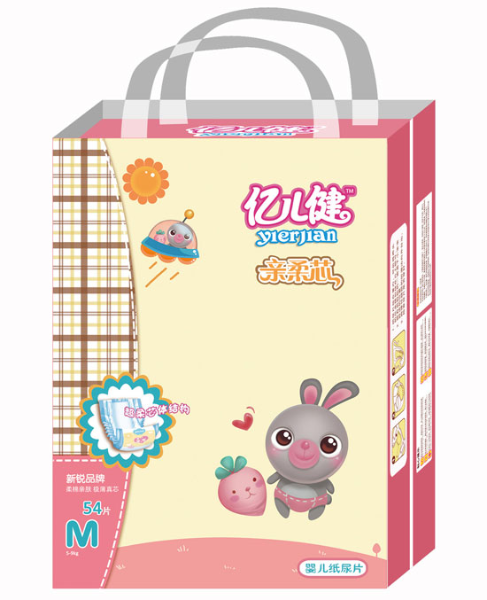 億兒健親柔芯紙尿片M碼
