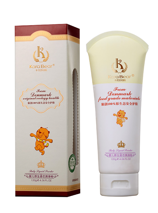 卡拉貝熊120gyinge原生液態(tài)爽身粉