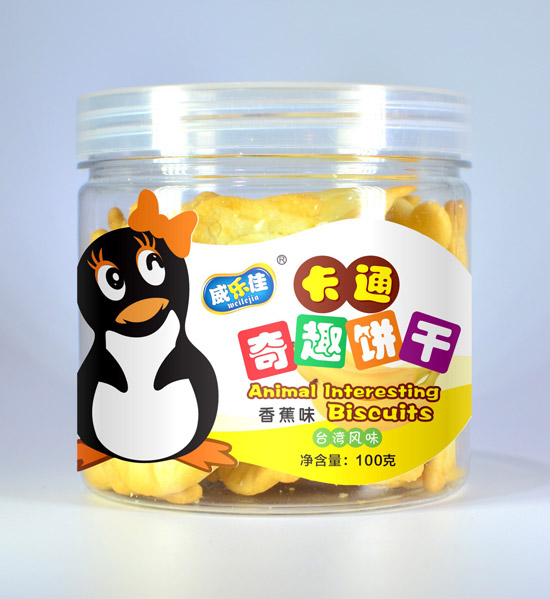 威樂佳動(dòng)物餅干香蕉味