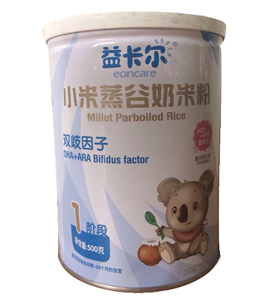 益卡爾雙歧因子小米蒸谷奶米粉