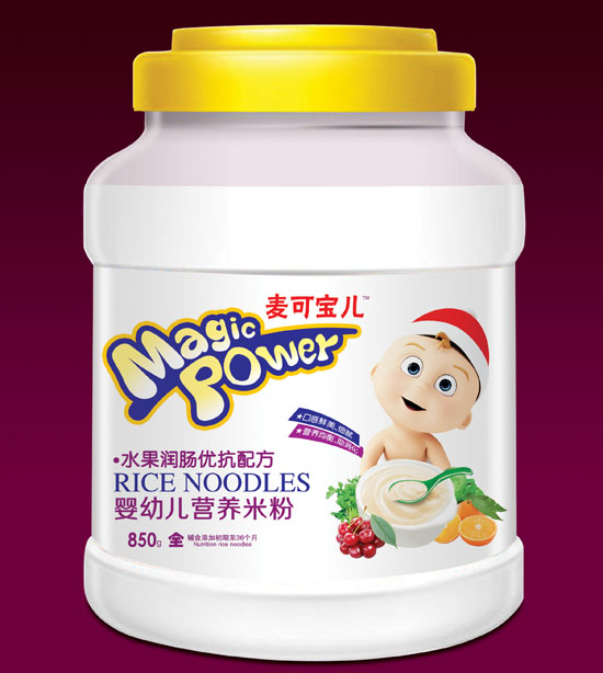 麥可寶兒水果潤腸優(yōu)抗yingye營養(yǎng)米粉