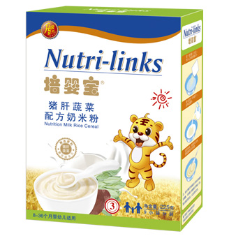 培嬰寶豬肝蔬菜配方奶米粉