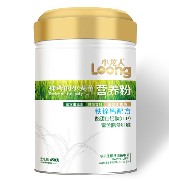 小龍人鐵鋅鈣配方神奇小麥苗營養(yǎng)粉