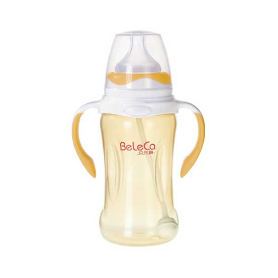 貝樂嘉PPSU奶瓶240ML(黃色)