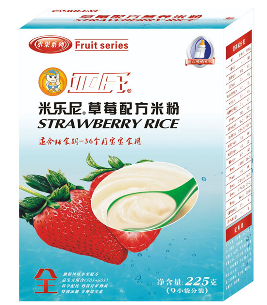 亞氏米樂尼草莓配方米粉盒裝