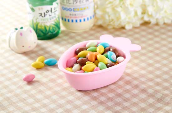 樂(lè)米樂(lè)田園系列草莓兒童研磨碗(紅)