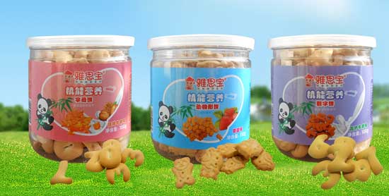 雅思寶機(jī)能營養(yǎng)餅干組合圖