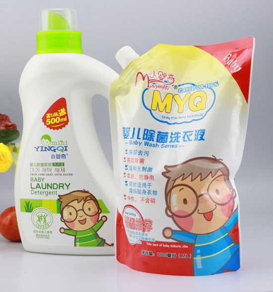 小嬰奇yinge除菌洗衣液袋裝+桶裝