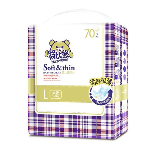 荷比熊yinge紙尿片L70片