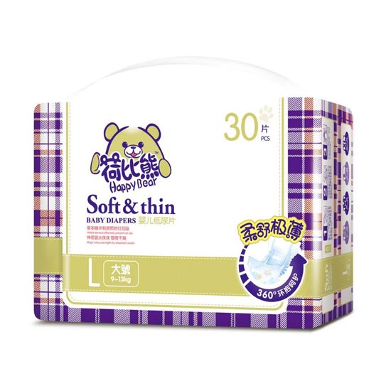 荷比熊yinge紙尿片L30片