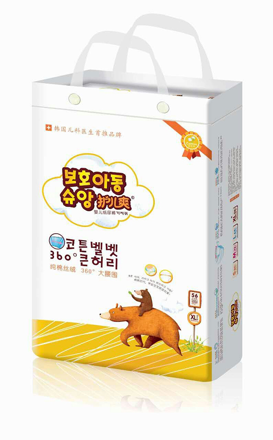 護兒爽yinge紙尿褲XL碼56片