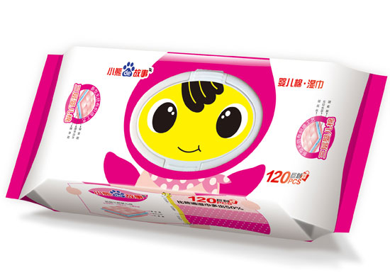 小熊的故事yinge濕巾120片紅裝