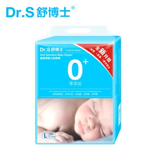 舒博士超級(jí)薄yinge紙尿褲L20片