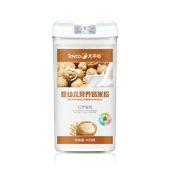 太平谷yingye營(yíng)養(yǎng)奶米粉(紅棗核桃)
