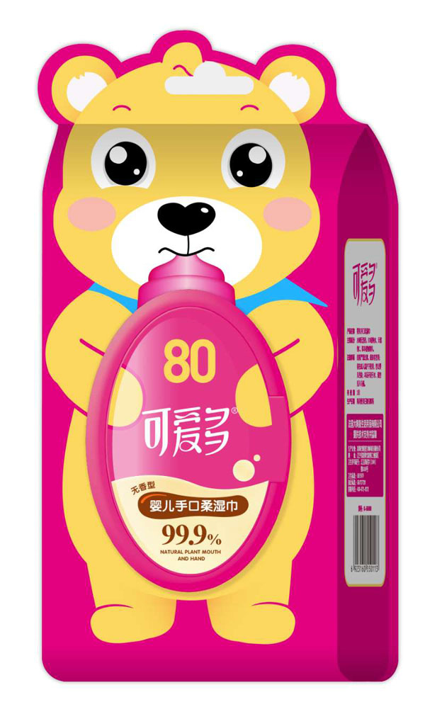 可愛多yinge手口柔濕巾