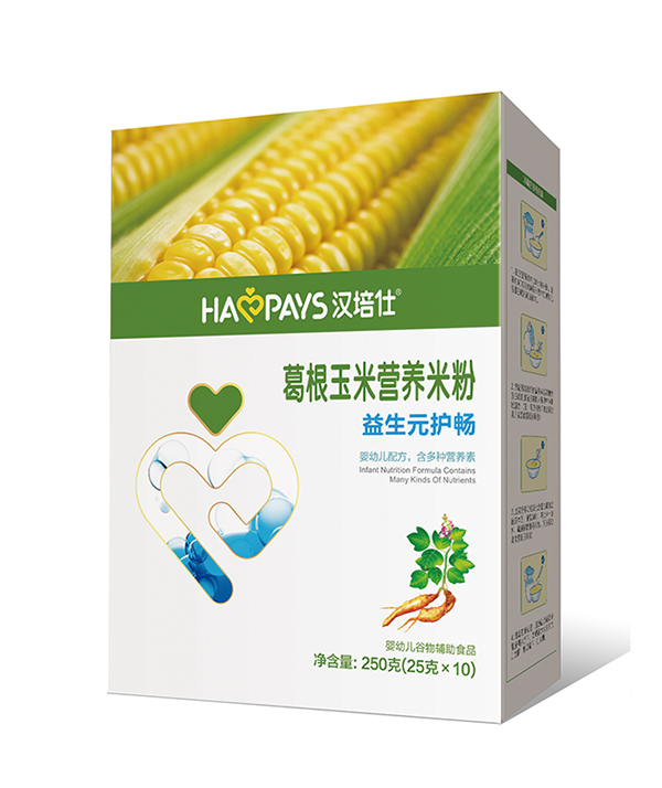 漢培仕葛根+玉米 益生元護(hù)暢營(yíng)養(yǎng)米粉 盒裝