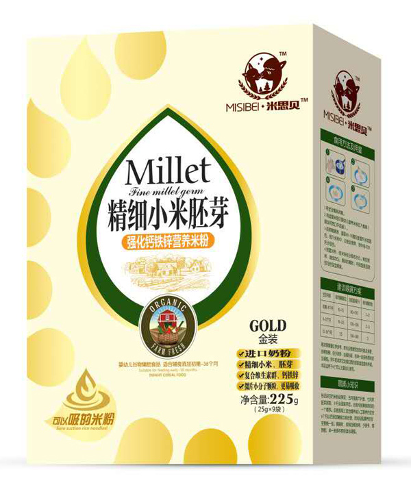 米思貝精細小米強化鈣鐵鋅(盒)