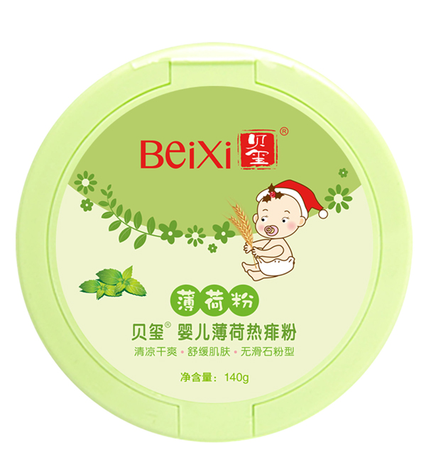 貝璽yinge薄荷熱痱粉(140g)