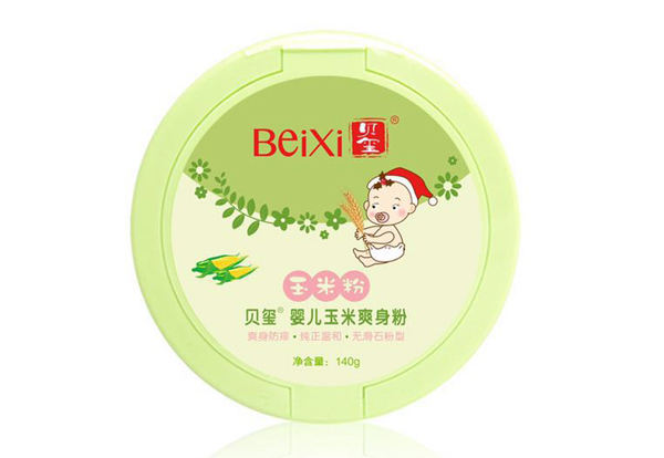 貝璽yinge玉米爽身粉