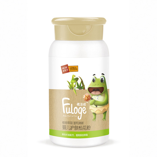 弗洛格yinge護(hù)膚松花粉