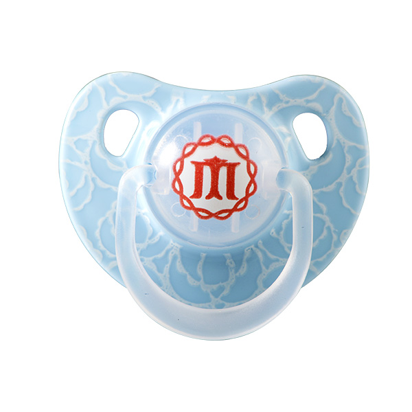 爹地媽咪安撫奶嘴藍色