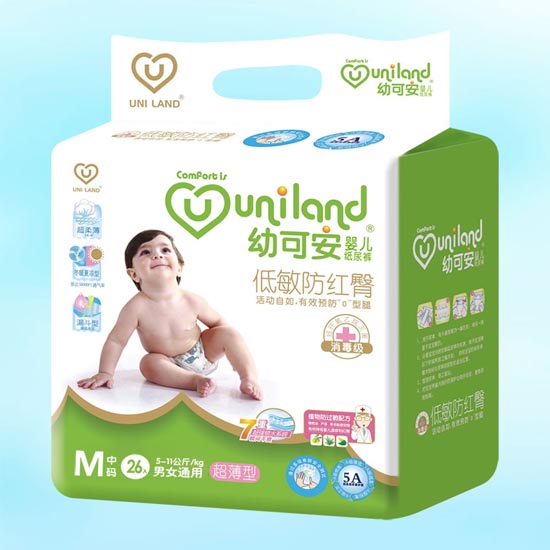 幼可安超薄嬰兒紙尿褲M碼26入