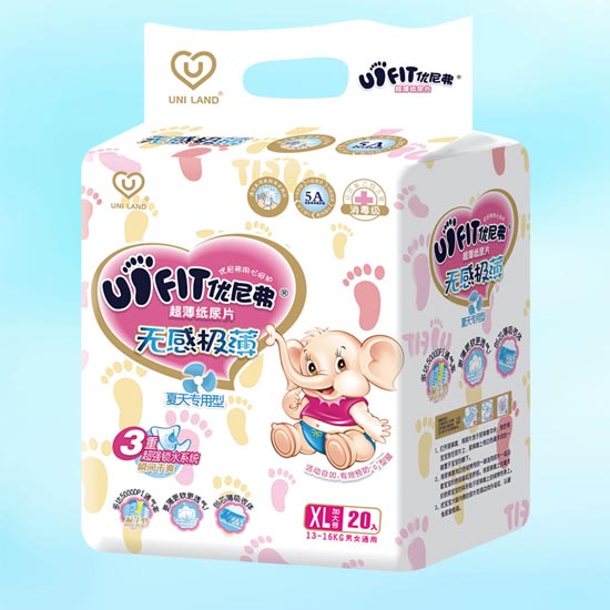 優(yōu)尼弗無感極薄yinge紙尿片XL碼20入