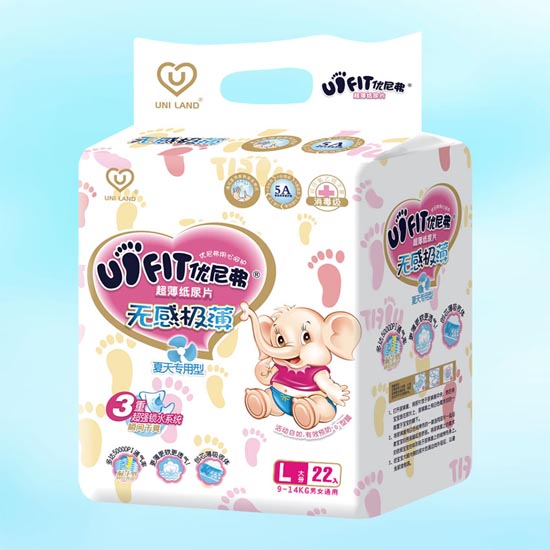 優(yōu)尼弗無感極薄yinge紙尿片L碼22入