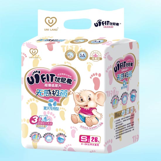 優(yōu)尼弗無感極薄yinge紙尿片S碼26入