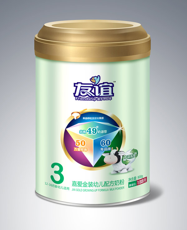 嘉愛(ài)金裝youe配方奶粉3段