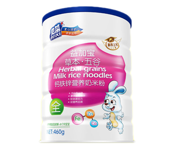 貝希益加寶草本五谷米粉聽(tīng)裝-鈣鐵鋅配方