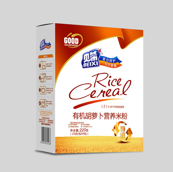 貝希有機(jī)胡蘿卜米粉盒裝