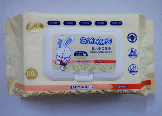 舒嬰yinge手口濕巾80片裝