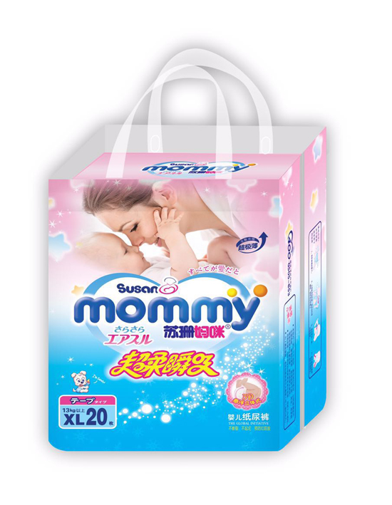 蘇珊媽咪超柔瞬吸yinge紙尿褲XL碼20片