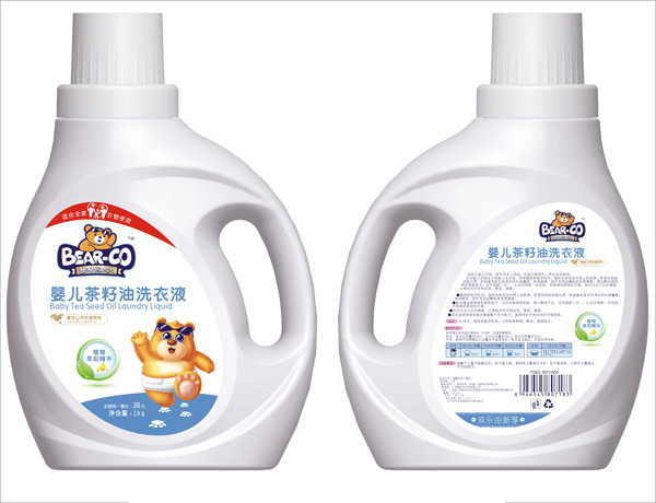 酷酷熊大大yinge茶籽油洗衣液(1kg)