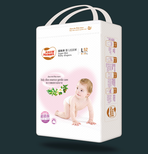 媽咪好奇超薄yinge紙尿看L碼52片