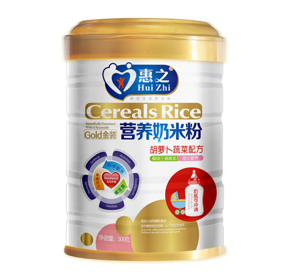 惠之胡蘿卜蔬菜奶米粉鐵聽