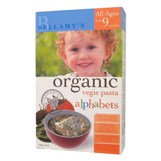 貝拉米貝拉米有機(jī)蔬菜字母面