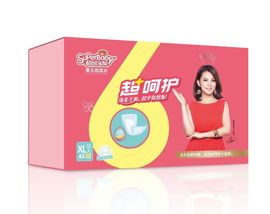 超級(jí)寶貝超呵護(hù)yinge紙尿片XL碼42片