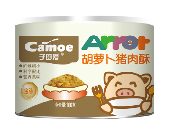 子母愛(ài)胡蘿卜豬肉酥