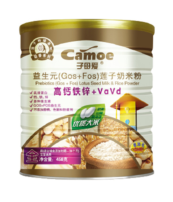 子母愛(ài)yingy益生元蓮子奶米粉高鈣鐵鋅