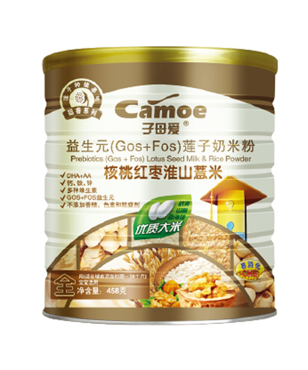 子母愛(ài)yingy益生元蓮子奶米粉