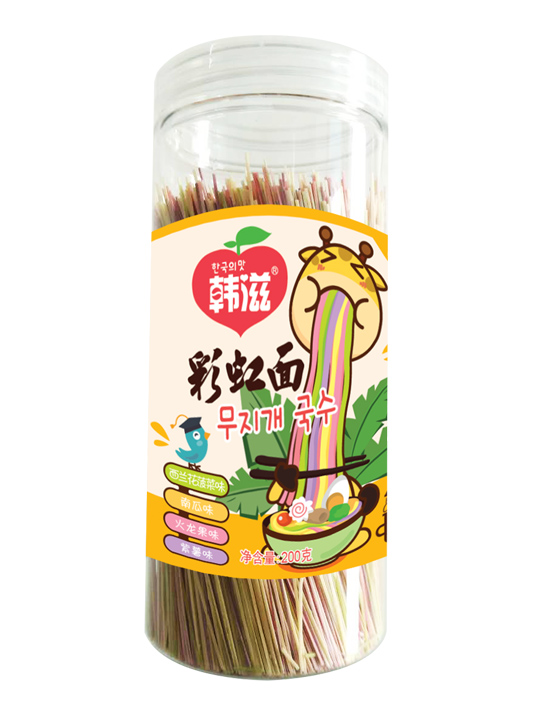 韓滋彩虹面黃色