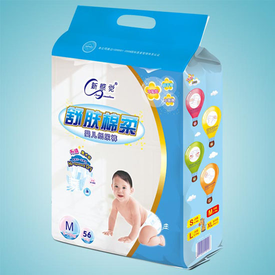 新感覺舒膚棉柔yinge紙尿褲M碼56片