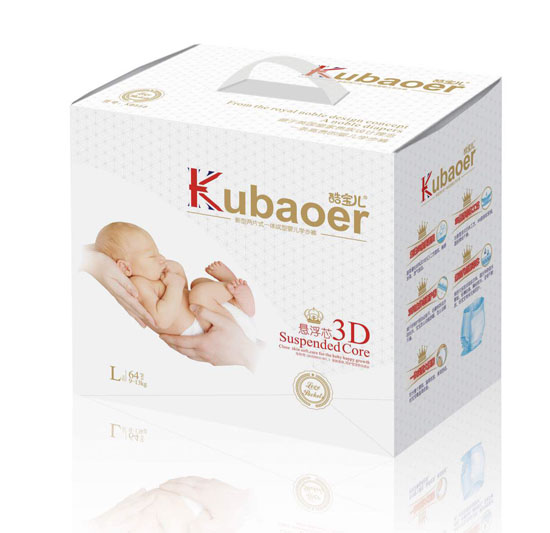 酷寶兒3D懸浮芯yinge學(xué)步褲L碼64片